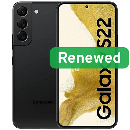 Samsung Renewed Grade A Samsung Galaxy S22 Phantom Black