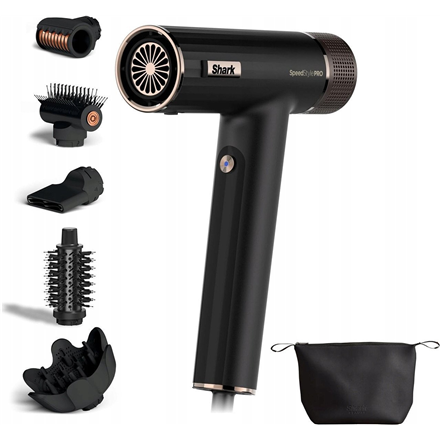 Shark HD752EU SpeedStyle Pro 5in1 Hairdryer Black