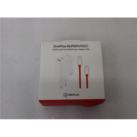 SALE OUT. OnePlus SUPERVOOC 120W Dual Ports Power Adapter - EU Version OnePlus SUPERVOOC 120W Dual Ports Power Adapter DAMAGED PACKAGING