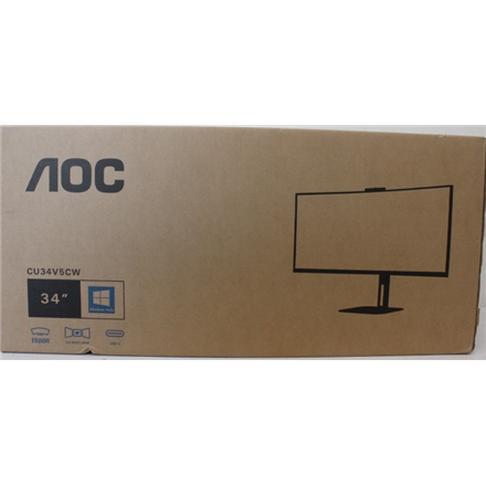 SALE OUT. AOC CU34V5CW/BK 34 "