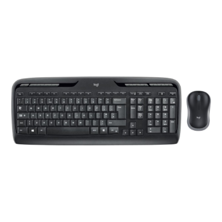 Logitech Wireless Keyboard and Mouse Combo, US INT, Black