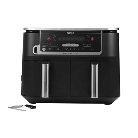 NINJA | Airfryer | AF451EU Foodi MAX Dual Zone | Power 2470 W | Capacity 9.5 L | Black