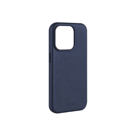 Fixed MagLeather | Back cover | Apple | iPhone 16 Pro | Leather | Blue