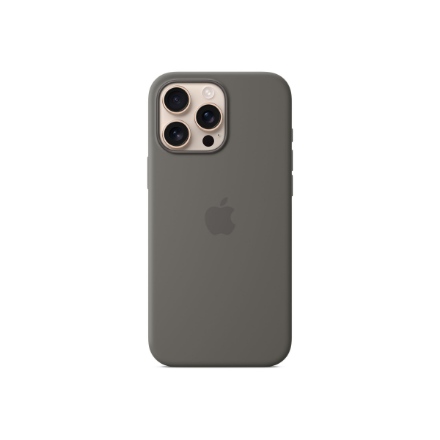Apple Case with MagSafe | Apple | iPhone 16 Pro Max | Silicone | Stone Gray