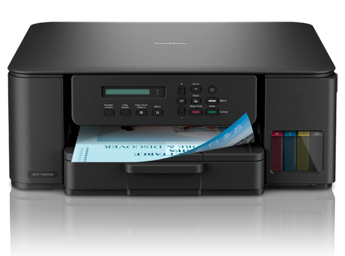 Brother DCP-T580DW Spausdintuvas rašalinis spalvotas MFP A4 16 ppm USB Wi-Fi