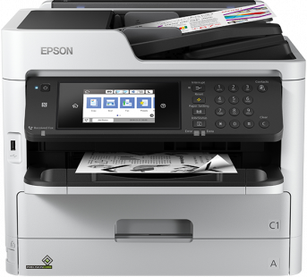 Spausdintuvas rašalinis Epson WorkForce WF-M5799DWF (C11CG04401) Multifunkcinis  juodai-baltas, A4,